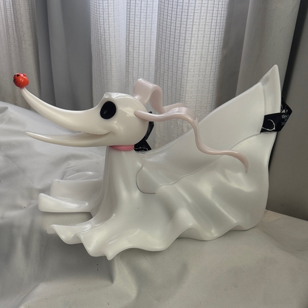 Disney White and Pink Zero Figurine